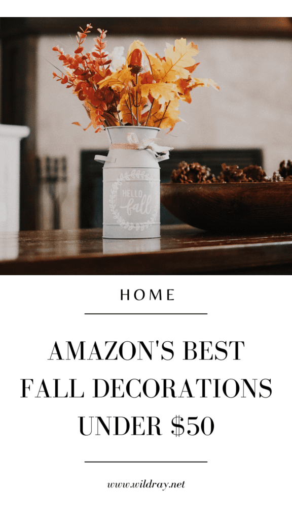 best fall decorations, fall decorations under $50, fall decorations on amazon