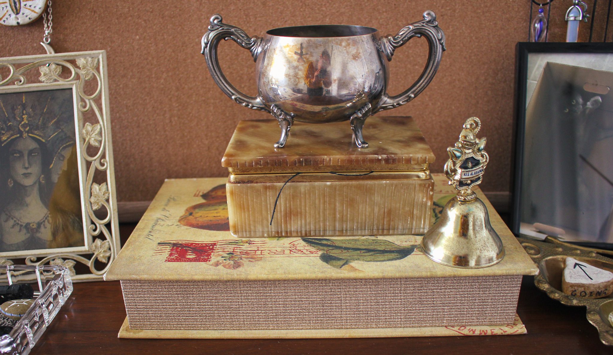 Thrifted Christmas git ideas. Thrifted witchy gifts